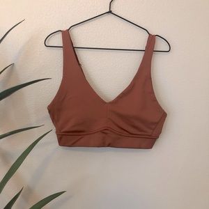 Burnt Orange Sports Bra
